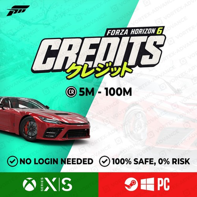 #ad Forza Horizon 6 CR 💰5M 100M💰CREDITS💰 Xbox PC $23.99