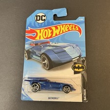 Hot Wheels 2017 BATMAN BATMOBILE Blue 2/5 1:64 17/250 DieCast NEW!