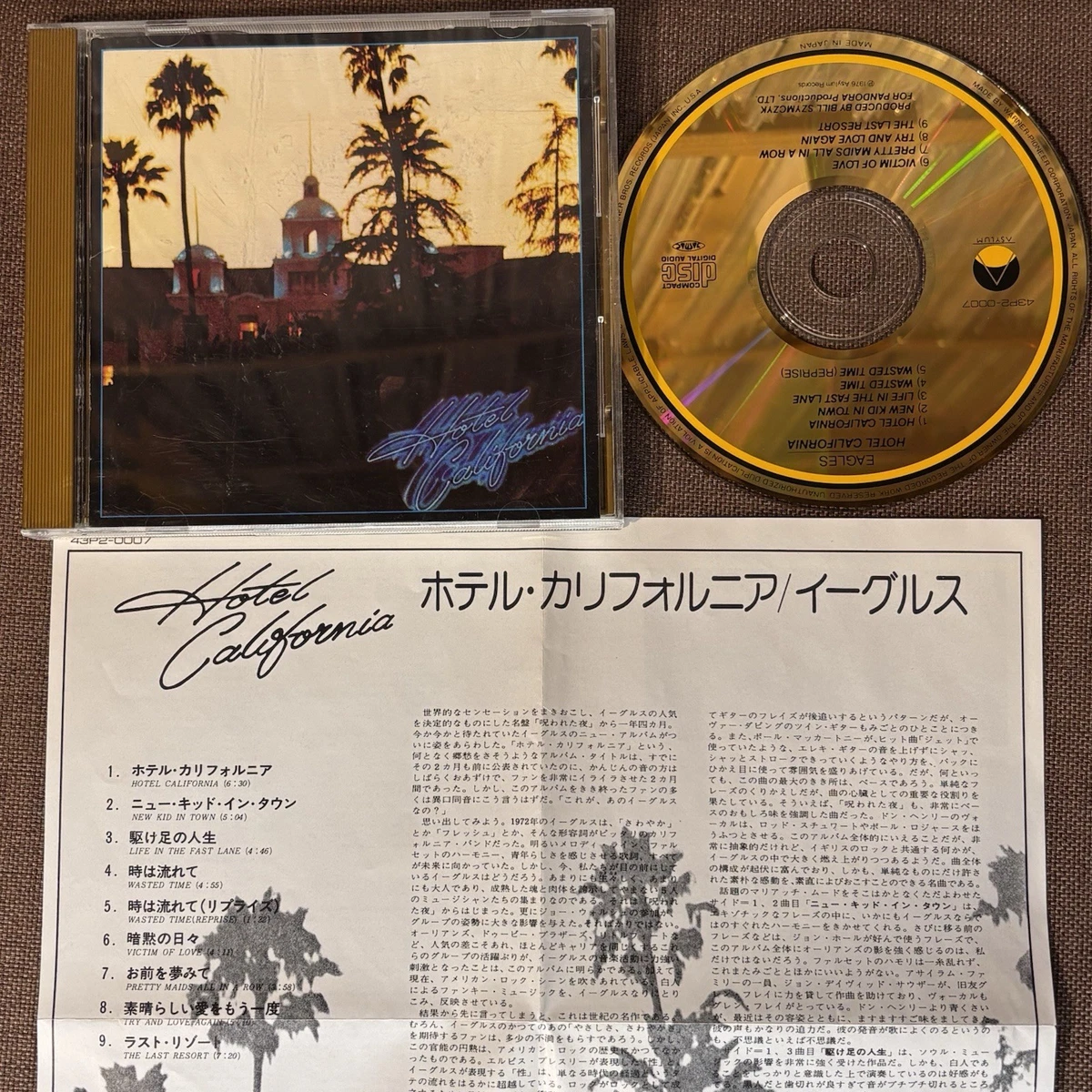 Eagles 24k Gold Disc Music CDs for sale | eBay