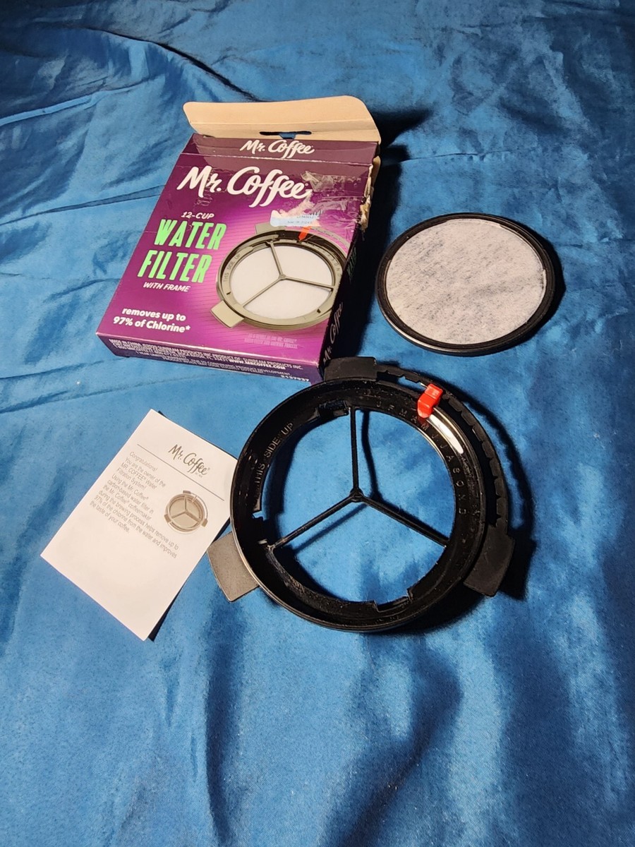 Mr Coffee 12 Cup Water Filter with Frame WF5RB-NP 203061 P127DG