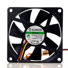 SUNON KDE0507PHV2 7015 DC5V 1.0W 7CM 3-Wire Cooling Fan