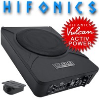 Hifonics Vulcan VRX800A - 20Cm Untersitz Aktiv Subwoofer Bass Bassbox Woofer