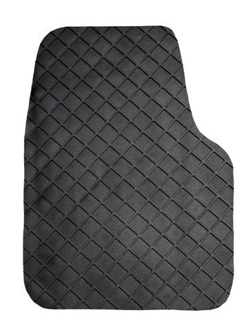 4 Piece Flexomat Rubber Custom Fit Floor Mats for Tesla Vehicles Black Tan Gray - Picture 7 of 14