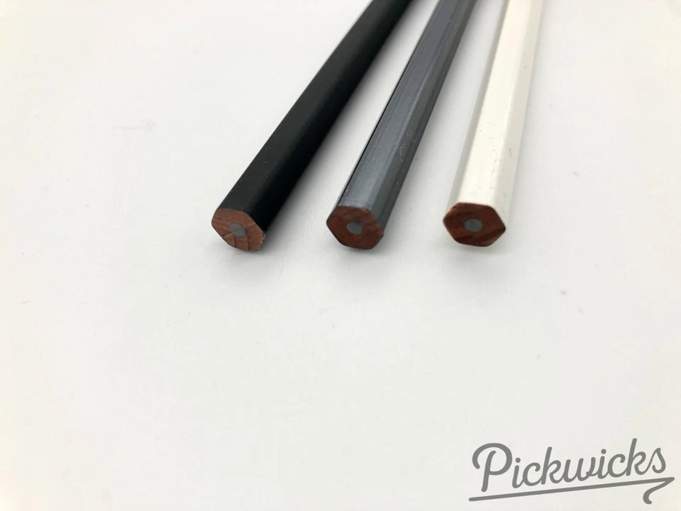 3 Lápices Raros - Retirado Palomino Blackwing Original, Perla, 602 con Logotipo de Caballo Foto 3 de 4