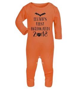 baby halloween sleepsuit