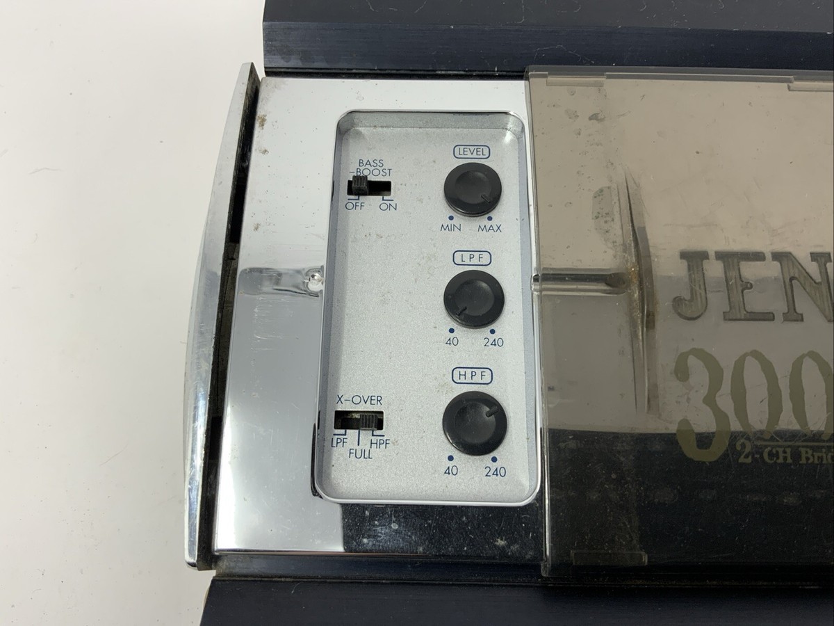 Jensen 300 Watt Car Power Amplifier Model LXA300 2 Channel