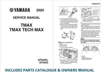 Yamaha XP560 XP 560 TMax Workshop Service Repair Manual 2020
