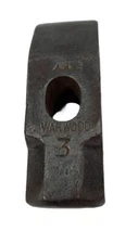 Vintage Warwood 3 Lb Cross Peen Quarry Hammer Blacksmith Hammer USA 442