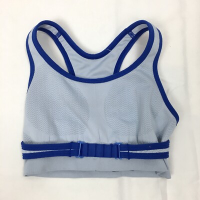 Patagonia Size XS Switchback Blue Sports Bra Front Closure