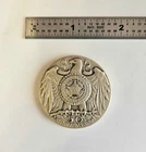 SILVER AMERICAN LEGION 50TH ANNIVERSARY MEDAL 39.4 grams .999 Silver. SHIPS FREE