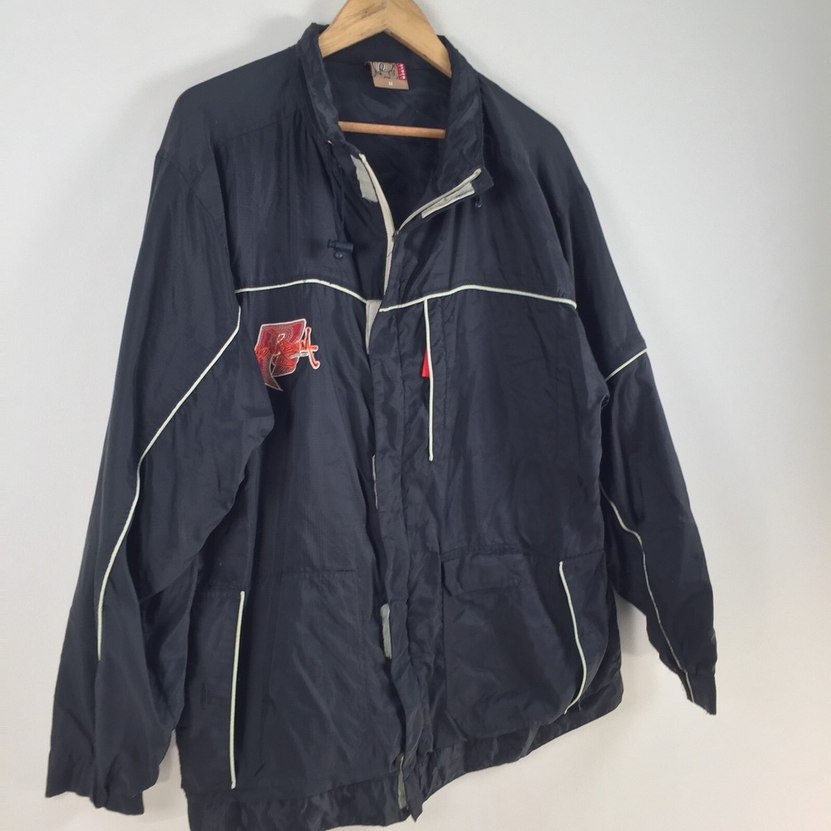 DMX Ruff Ryders Dirty Denim vintage 90s mens jacket size M black
