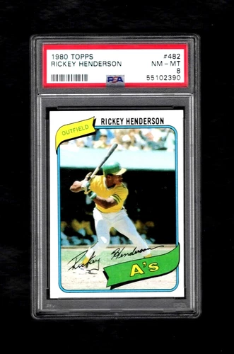 1980 Topps Rickey Henderson #482