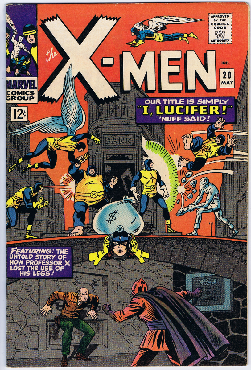 X-Men #20 Marvel 1966 '' I, Lucifer !'' | eBay