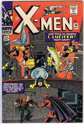X-Men #20 Marvel 1966 '' I, Lucifer !'' | eBay