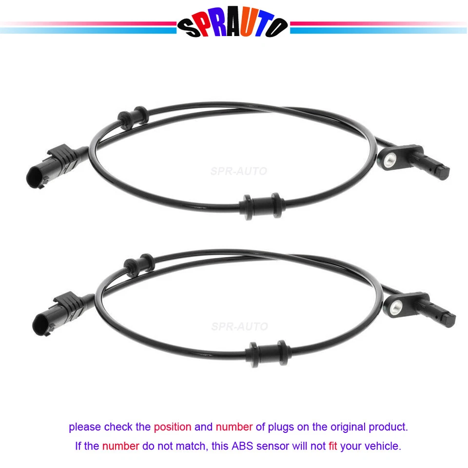 Sensor de velocidad ABS del lado del pasajero trasero para Mercedes-Benz SL63 AMG 2009-2012 Foto 2 de 4