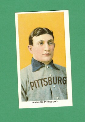 Honus Wagner Reprint 1910 T206 Card