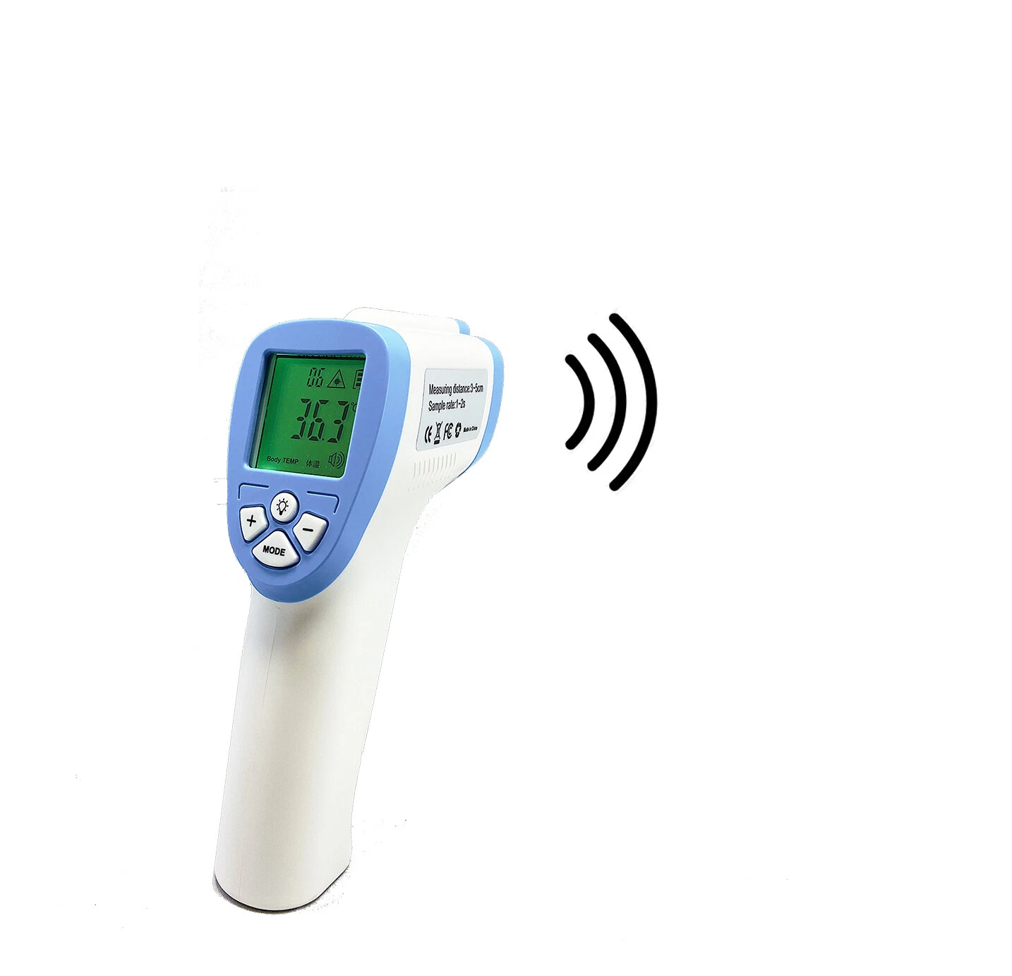 Accuracy Contactless Digital Forehead Infrared Thermometer For Temperature Check
Opens in a new wind