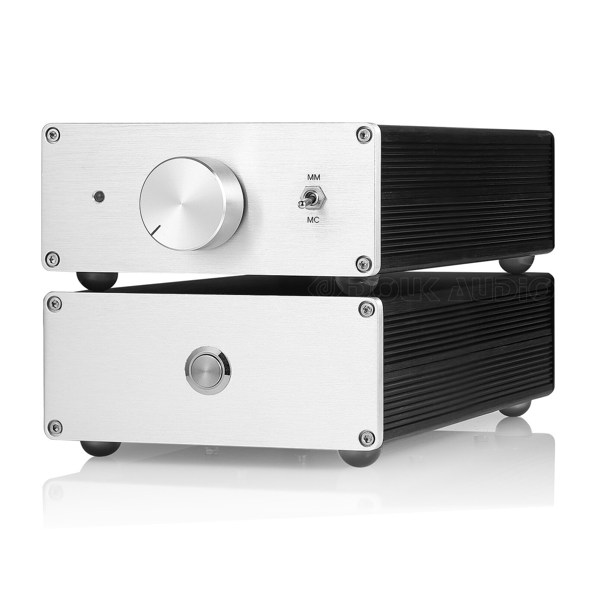 アンプ Korora MC/MM Phono Amplifier HiFi MM/MC Phono Preamp+Linear Power Supply XLR/RCA Out Phono Amp