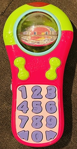 BRIGHT STARTS PURPLE GREEN PURPLE CLICK & GIGGLE BABY TODDLER PLAY REMOTE [B]