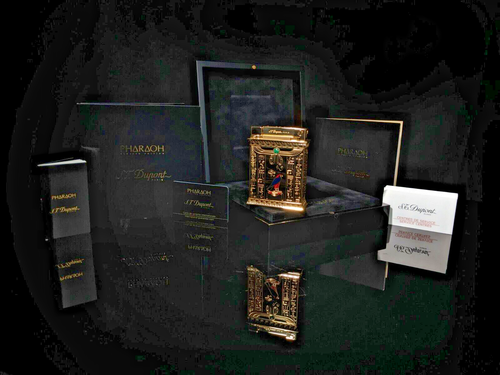 S.T. Encendedor de mesa Dupont Pharoah Jerobpom en estuche de presentación - Imagen 3 de 17