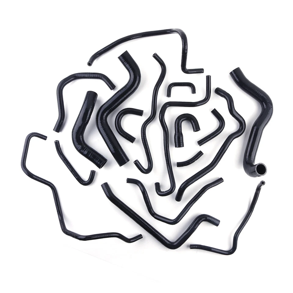 Silicone Coolant Breather Hose Kit For 03-08 Mazda RX-8 RX8 SE3P 231 1.3L Blue - Image 3 of 4