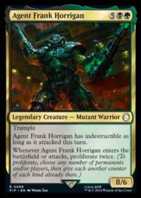 #ad Agent Frank Horrigan 89 NM Universes Beyond: Fallout MTG $11.99