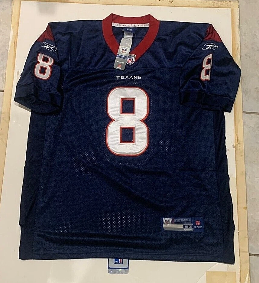 Camiseta deportiva firmada por Matt Schaub de los Houston Texans Reebok On Field nueva con etiquetas PSA/ADN Y93082 Foto 3 de 4
