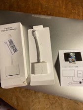 Lightning digital AV adapter apple MFi certified white NEW