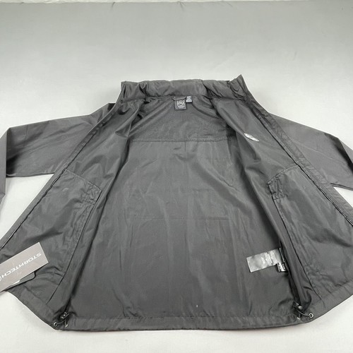 Giacca antipioggia Stormtech Nautilus Donna Taglia Media Nero Performance Shell NUOVO - Foto 20 di 22