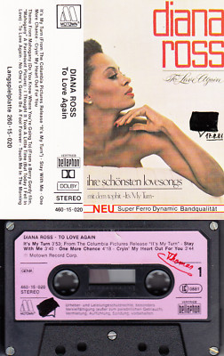 DIANA ROSS - To Love Again   MC Musikkassette, motown 1981
