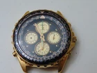 Vintage Seiko Flightmaster 7T34 6A1L Chronograph Quartz Men's Watch for PARTS