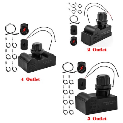 Grill Igniter Electronic Ignition Push Button Wires for CharBroil 2/4/5 Outlets