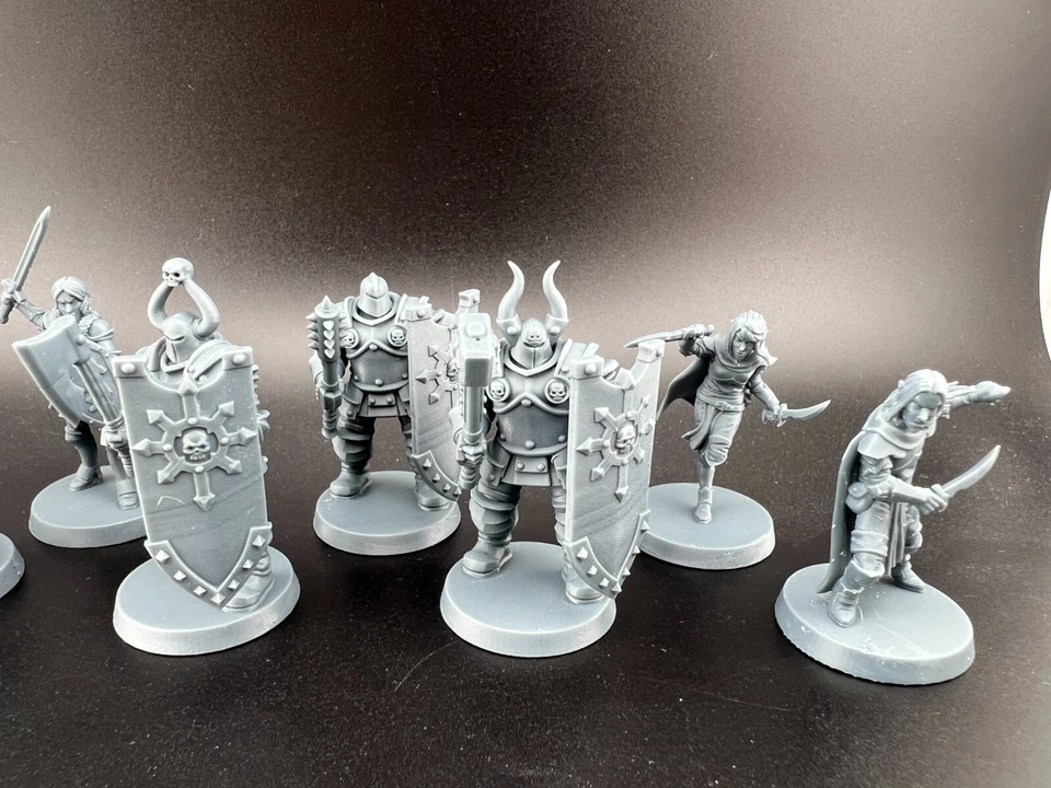 Hero Quest Knights, Rogues, and DOOMGUARDs! Custom Prints - Premium Quality - Image 3 of 4