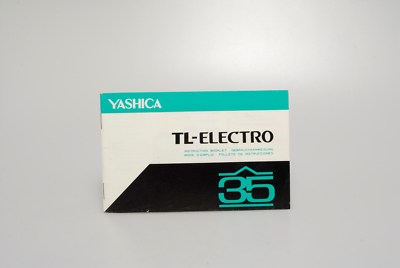 YASHICA TL-ELECTRO 35  multilingual Instruction booklet