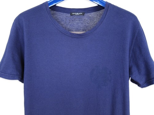 Balmain Blue Eagle Crest T-Shirt AW12 sz. XS - Picture 2 of 8