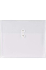 Staples Poly Envelopes w/Side Opening, Letter, Clear, 18/Pac