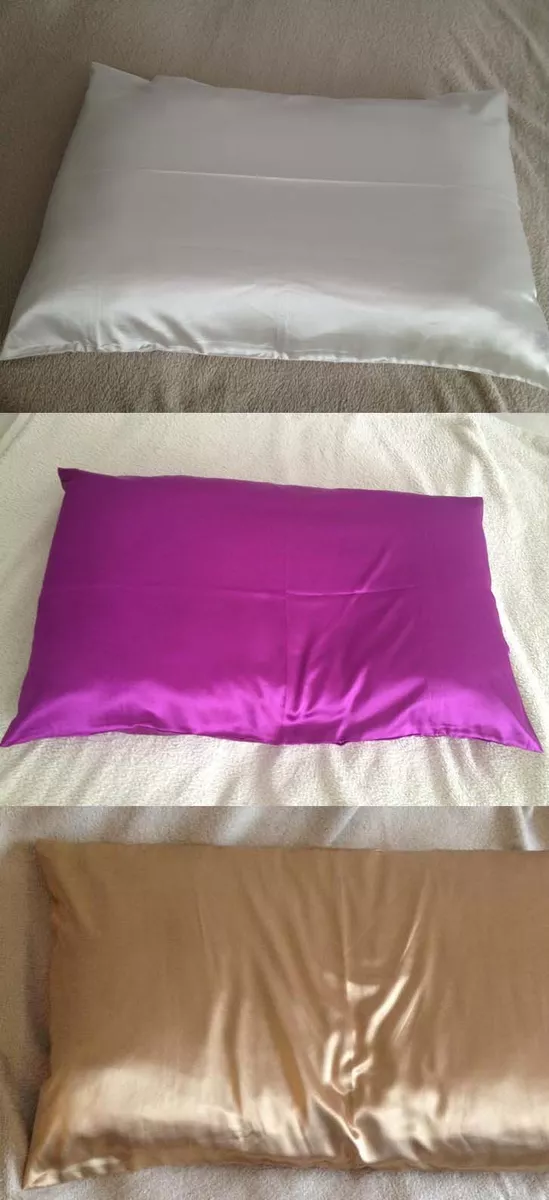 Charmeuse satin cheap pillowcases