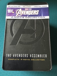New! Avengers 4 Movie Collection - 4K UHD + Blu-Ray ...