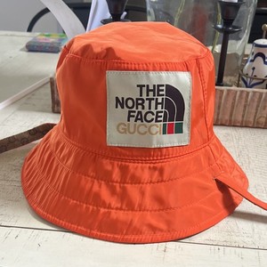 THE NORTH FACE x GUCCI バケットハット Gucci x The North Face GG Canvas Bucket Hat Beige/Ebony - US