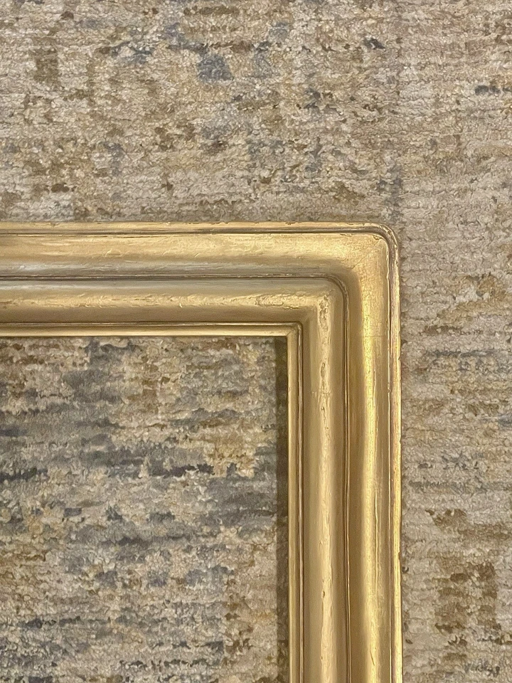 ANTIGUO MARCO DE FOTOS MACKLIN NEWCOMB MODERNO ARTESANÍAS DORADO DORADO 20”x24” Foto 3 de 4