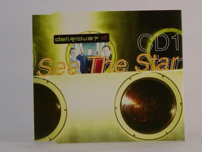 DELIRIOUS? SEE THE STAR (CD 1) (I13) 3 Track CD Single including Picture Sleeve 