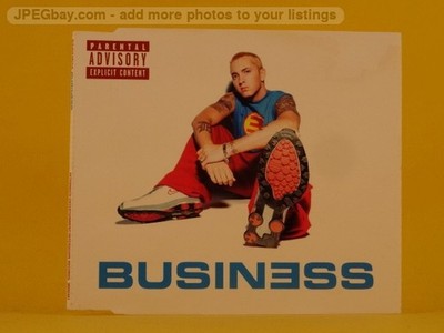 Eminem Business (L81) 3 Track CD Single including Picture Sleeve Aftermath Enter