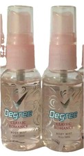 DEGREE CLASSIC ROMANCE WOMEN BODY MIST SPRAY TRAVEL SIZE 2 COUNT