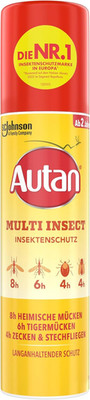 Autan Multi Insect Spray, Multi-Insektenschutz Vor Mücken, Stechfliegen Und Zeck