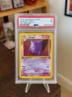 Gengar 5/62 Fossil 1999 Holo 1st Edition Pokemon TCG PSA 7 NM