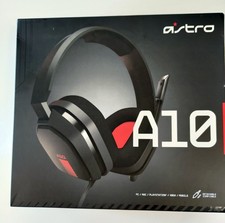 Astro A10 Schwarz/Rot Gaming-Headset, kabelge...
