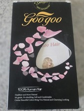 Human Hair Extensions Halo Brown New In Open Box Never Used