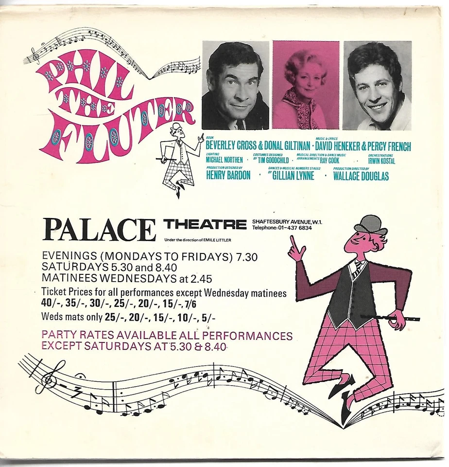 Phil the Fluter Philips Sampler (1969) UK p/s g/f 45 record - Image 2 of 2