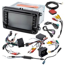 7" Android 10.0 Autoradio GPS Navi BT USB For VW Golf/GTI/R32/Rabbit MK5