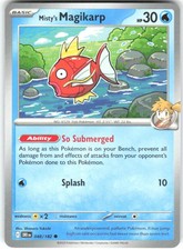 Misty's Magikarp 048/182 Destined Rivals DRI NM Pokemon Card TCG